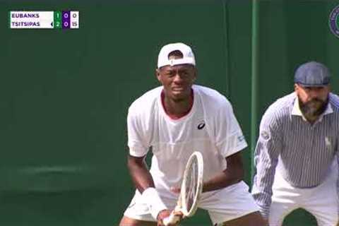 Chris Eubanks vs Stefanos Tsitsipas | Fourth Round Extended Highlights | Wimbledon 2023