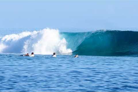 SURFING PERFECT WAVES AND EMPTY LINEUPS!