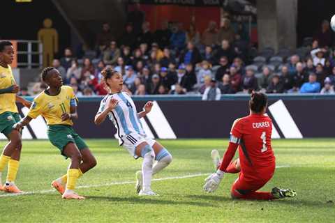 Banyana Banyana bottle 2-0 lead to share spoils with Argentina in Group G’s Women’s World Cup date