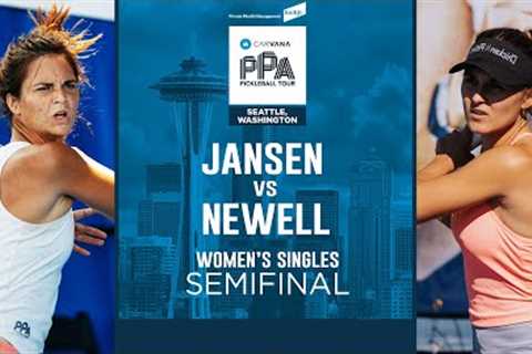 Jansen and Newell face off in Seattle for a spot on Championship Sunday!