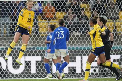 Today at the World Cup: Sweden put five past Italy as Jamaica make history