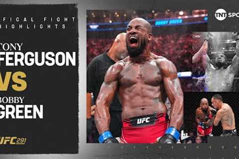 THE KING REIGNS SUPREME!  Tony Ferguson v Bobby Green  UFC Full Fight Highlights  #UFC291