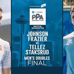 Johnson/Frazier vs Tellez/Staksrud in the Men's Doubles Finals!
