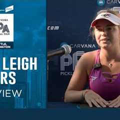 Anna Leigh Waters Women's Singles Semi Finalist - Seattle Open