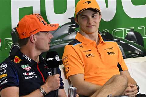 McLaren star Oscar Piastri responds to Eddie Jordan’s claim that he could be Max Verstappen’s next..