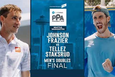 Johnson/Frazier vs Tellez/Staksrud in the Men's Doubles Finals!