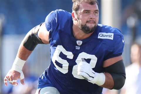 Giants’ Ben Bredeson talks versatility, praises John Michael Schmitz