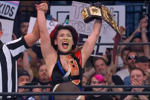 Hikaru Shida Wins AEW Women’s Title In Dynamite 200 Main Event