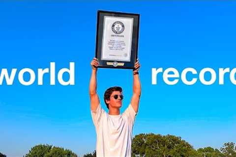 I Broke a Disc Golf World Record