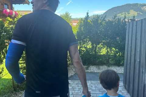 Mercedes F1 supremo Toto Wolff injured in mountain biking accident as wife Susie shares pictures of ..