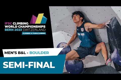 Men''s Boulder & Lead semi-final || Bern 2023