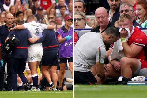 England and Wales sweat over injured stars in Rugby World Cup warm-up clash