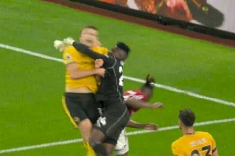 Onana’s Controversial Tackle Denies Wolves Penalty