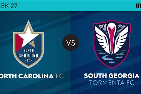 North Carolina FC v South Georgia Tormenta FC: September 16, 2023