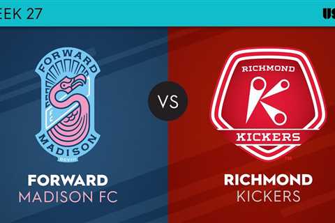 Forward Madison FC v Richmond Kickers: September 14, 2023