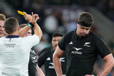 Scott Barrett cleared for World Cup opener after sending-off against Springboks