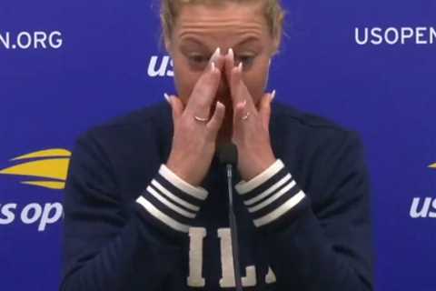 US Open Star Breaks Down in Tears in Emotional Press Conference
