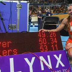 World indoor 400m record falls to Femke Bol