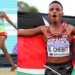 Chebet pounces as Gidey falters in dramatic World Cross finish