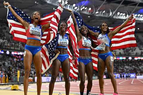 USA relay good in sprints showdowns