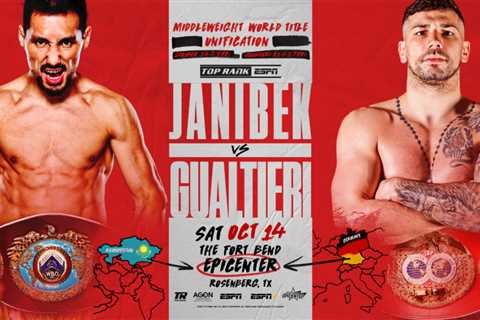 Janibek Alimkhanuly-Vincenzo Gualtieri Unification Made Official