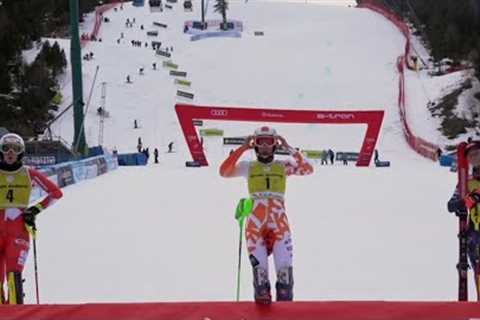 Ski Alpin last Women''s Slalom this year 2023 Soldeu 2.run Highlights