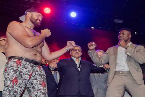 Boxing Fans Anticipate Tyson Fury vs Francis Ngannou Bout with Stacked Undercard