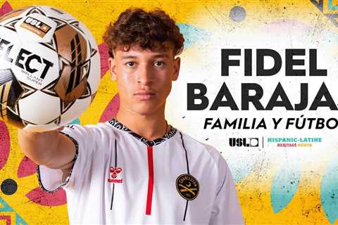 Fidel Barajas: Familia y Fútbol | USL Hispanic-Latine Heritage Month