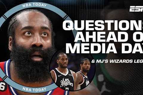 The clock is ticking for James Harden, LA Clippers & GSW + MJ''s Wizards return | NBA Today