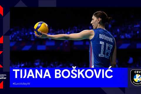 Tijana Bošković Being Amazing for 5 Straight Minutes I CEV EuroVolley 2023 Women