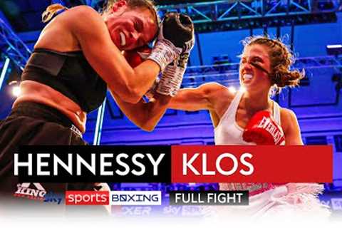 FULL FIGHT! Debut to remember ❤️  Fran Hennessy vs Sonia Klos