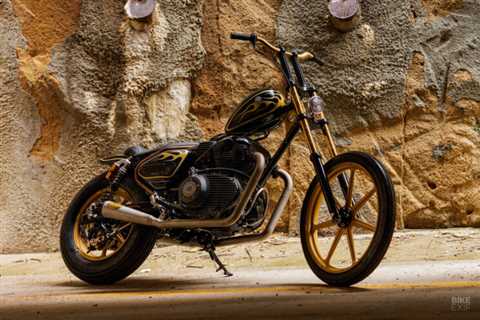 Roland Sands’ unapologetic Royal Enfield Super Meteor 650 chopper