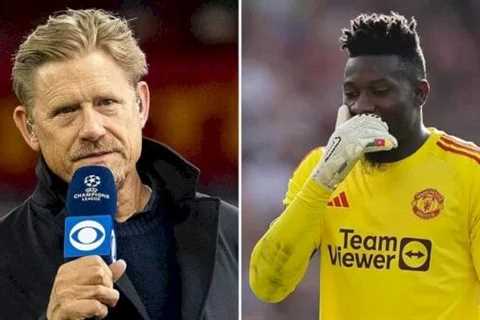 Peter Schmeichel Has Observed Recurring Technical Flaws in Onana’s Game