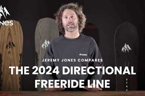 Jeremy Jones Compares | The 2024 Jones Directional Freeride Line