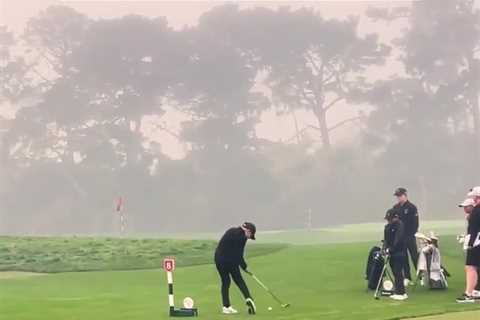 11-Year-Old Golf Prodigy Makes Hole-in-One in Front of Tiger Woods