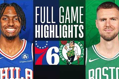 76ERS at CELTICS | NBA PRESEASON FULL GAME HIGHLIGHTS | October 8, 2023