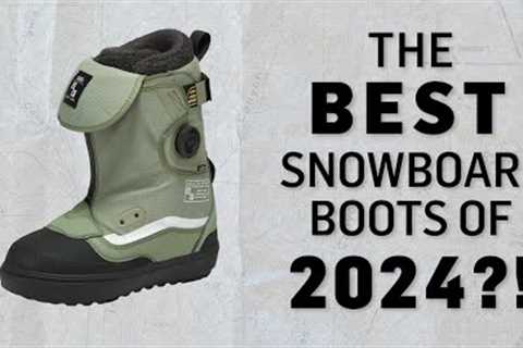 Best Snowboard Boots Of 2024! NEW Vans Danny Kass One & Done