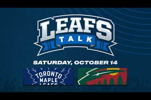 Wild vs. Maple Leafs LIVE Post Game Reaction - Leafs Talk