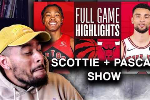 The Scottie + Pascal DUO is TOO MUCH! Toronto Raptors vs Chicago Bulls Full Game Highlights REACTION