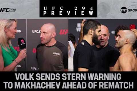 UFC 294: Alexander Volkanovski sends stern warning to Islam Makhachev as he eyes REVENGE! 💥