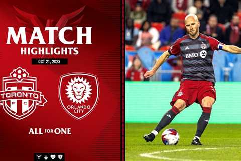 MATCH HIGHLIGHTS: Toronto FC vs. Orlando City SC | October 21, 2023