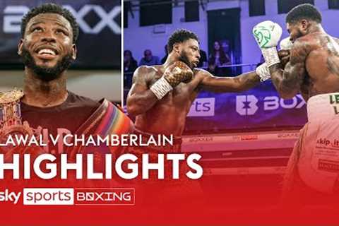 Isaac Chamberlain DOMINATES Mikael Lawal  HIGHLIGHTS