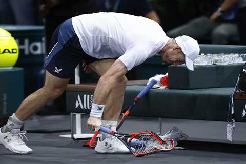 Andy Murray's Frustration Boils Over as he Smashes Racket in Defeat to Alex De Minaur