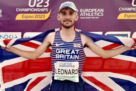 Euro U23 champ Rory Leonard pursues Olympic dream