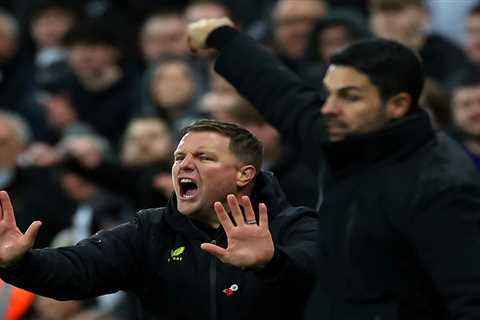 What Eddie Howe told Bruno Guimaraes at half-time after Jorginho foul