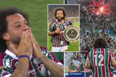 Video: Marcelo Sheds Tears of Joy as Fluminense Seal Copa Libertadores Glory