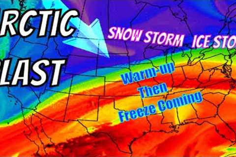 Next Snow Storm Getting Concerning and Bringing Next Freeze!