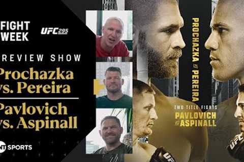 UFC 295 Preview Show 😮‍💨 Prochazka vs. Pereira 🏆 Pavlovich vs. Aspinall 🔥 With Michael Bisping