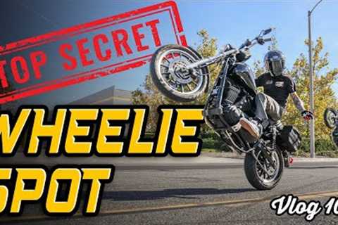 Top Secret Wheelie Spot + Juan''s Progress! - VLOG 104