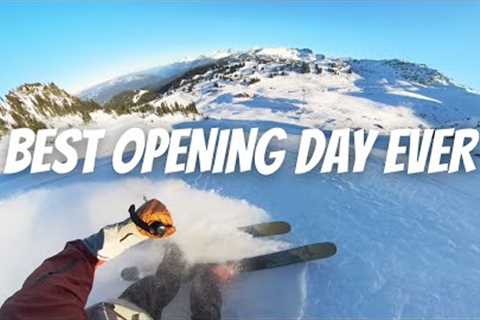 Whistler Blackcomb Opening Day 2023/2024